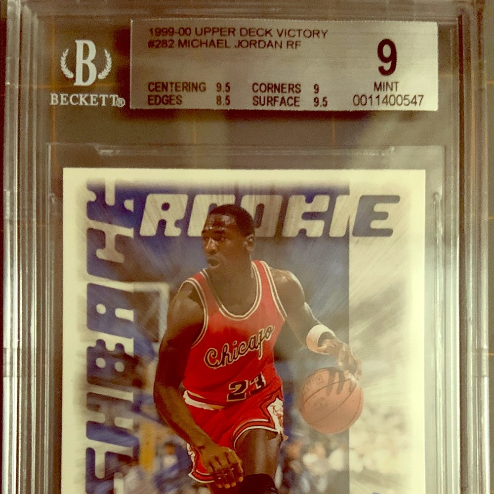 Mint 1999-00 Victory Michael Jordan Rookie Card